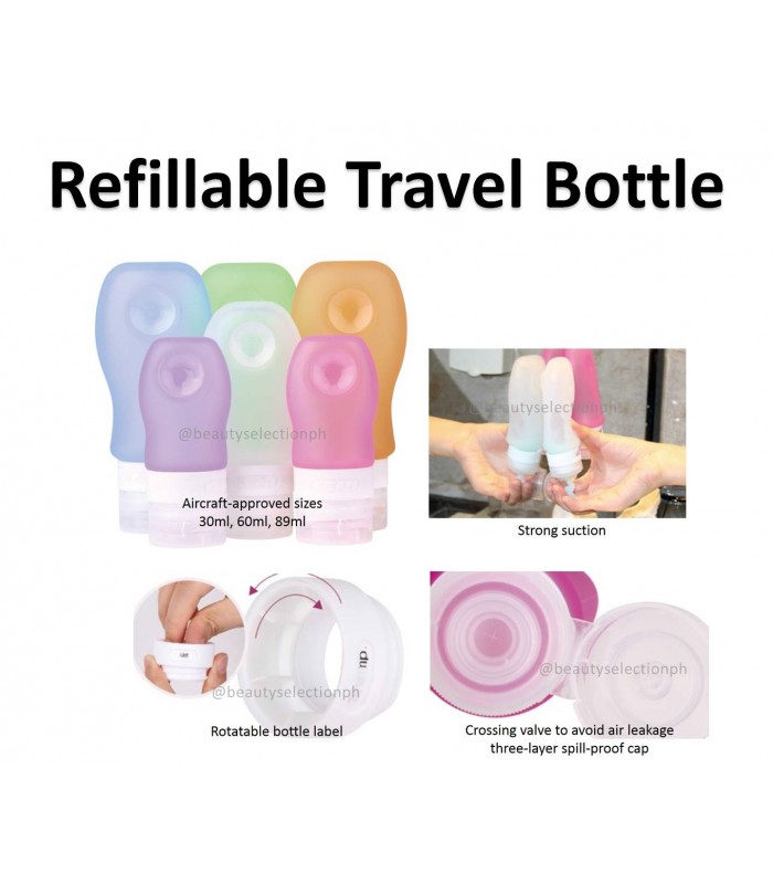 Refillable Travel Bottle - MEDIUM